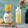 Retro smoothie maker henkilökohtainen tehosekoitin muurauspurkilla, täydellinen pirtelöihin ja smoothieihin, työtaso, astianpesukoneen kestävä, BPA-vapaa, suuritehoinen 300W kuva 5