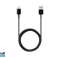 Samsung EP-DG950CBE Cable de carga USB a USB tipo C de 1,2 m negro (a granel) fotografía 3