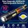 Wiederaufladbare LED-Taschenlampe, 5000 Lumen Super helle taktische Taschenlampe Bild 3