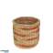 Wicker basket set of 2 pieces 23 and 32 cm image 1