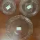 Lot of Designer Glass Plates in 3 Sizes (18, 23 and 30 cm) with Food Certificates image 2