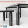 Monitor Stand Riser koos 3 reguleeritava kõrgusetasemega kodukontori töölauale koos võrguplatvormiga sülearvutile Laos olemas foto 3