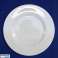 Porcelāna vakariņu šķīvis 27 5 cm baltā krāsā attēls 2