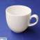 Porcelain cup 180 ml white image 3