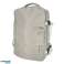 Airplane Travel Backpack Carry-on Luggage 45 x 16 x 28cm USB Cable Waterproof Grey image 1
