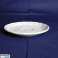 Saucer plate made of porcelain 13 cm white image 9