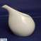 Porcelain milk jug 10x8x11 cm white image 2