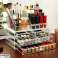 Organizzatore di trucco acrilico trasparente Organizzatore di trucco impilabile a 3 cassetti per fondotinta, rossetto, smalto per unghie, forcine, ottimo regalo per te stesso foto 1