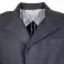 Dunkelblauer Code Leinenblazer für Herren Bild 4