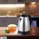Cheffinger CF SSK1.8 : Bouilloire sans fil en acier inoxydable de 1,8 L 1500 W photo 2