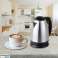 Cheffinger CF SSK1.8 : Bouilloire sans fil en acier inoxydable de 1,8 L 1500 W photo 3