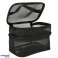 Travel Toiletry Bag Foldable Stacked Organizer for Cosmetics Accessories Storage Black image 7