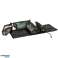Toiletry bag foldable travel detachable roll-up 4in1 large capacity portable black image 5