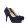 Scarpe da donna - décolleté in pizzo nero con tacco alto foto 5