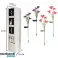 4 Lily Wodoodporne Zewnętrzne Zasilane Solarnie Lampy Ogrodowe Lily Flower, 7 Wielokolorowych Zmieniających Się Lamp LED Zasilanych Solarnie, Dekoracje Ogrodowe Zewnętrzne zdjęcie 1