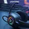 AUKEY RGB Gaming Headset with Stereo Surround Sound and 50mm Drivers, Gaming Headset with Noise Canceling Mic and Sound Isolating Ear Cushions, Wired image 4