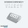 Aukey CB-H5 Répartiteur multiprise USB 3.0 à 4 ports en aluminium photo 2
