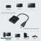 Aukey CB-V4 HDMI Mannelijk naar VGA Vrouwelijk 1080P Converter Adapterkabel foto 4