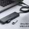 Aukey CB-H39 4-porttinen USB-A-keskitin USB-jakaja Splitter Multi-Socket 1M -johto kuva 6