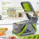 22in1 Vegetable Chopper - Multifunctional Vegetable Cutter Slicer Cutter for Home Use, Home Essential Cutter for Onion, Garlic, Carrot, Potato, Salad image 2