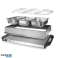 Cheffinger CF BW300: Placa calefactora calentadora de buffet 2 en 1 de 3.5 cuartos fotografía 2