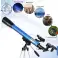 Telmu Telescopische F60050M - Astronomische Hoge Vergroting HD, met spotting scope, verstelbaar statief en smartphone adapter, geschikt voor volwassenen of c foto 1