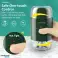 Hakmolen en koffiemolen, mini elektrische keukenmachine voor groenten, fruit, ui en knoflook, 2 in 1 draadloze kleine blender 150ml hakken foto 3