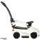 Ride-on pusher car 3in1 with sound and lights white image 3