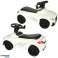 Ride-on pusher car 3in1 with sound and lights white image 6