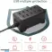 USB-laturi, 10-porttinen USB-virtalähde, 50 W: n moniporttinen USB-pikalatausasema, joka on yhteensopiva iPhonen 12/13/14 / Samsung S22 / S21 / Z Flip / iPad / Xiaomin kanssa kuva 6