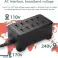 USB-laturi, 10-porttinen USB-virtalähde, 50 W: n moniporttinen USB-pikalatausasema, joka on yhteensopiva iPhonen 12/13/14 / Samsung S22 / S21 / Z Flip / iPad / Xiaomin kanssa kuva 2