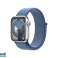 Apple Watch S9 Alloy. 41mm GPS Silver Sport Loop Winter Blue MR923QF/A image 2