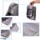 Kelionių organizatoriai lagaminui drabužiams Batų komplektas iš 3 dalių pilkos spalvos nuotrauka 1