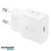 Samsung EP T2510NWEGEU 25W SFC USB C GaN fali töltő fehér kép 1