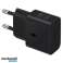 Samsung EP T2510NBEGEU 25W SFC USB C GaN fali töltő fekete kép 2