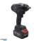 Cordless impact wrench 600nM with 2 batteries 20V HLBS-09 image 3