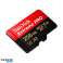 SANDISK EXTREME PRO microSDXC 256GB 200/140MB/s UHS I U Minneskort bild 1