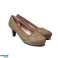 Chaussures pour femmes - Escarpins à talons à lacets kaki photo 5