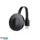CHROMECAST TV CAST STREAMING APPARAAT 4K - ZWART, SKU: 484 (Voorraad in Polen) foto 1