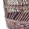 Lanternes Deia en rotin violet HBX 50cm photo 1