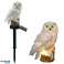 ZD50H SOLAR LED LAMP OWL WHITE image 1