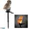 ZD50I SOLAR LED LAMP OWL BROWN image 1