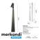 45 cm schwarze, elegante, tragbare Tischlampe, wiederaufladbare LED-Schreibtischlampe, kabellose Schreibtischlampe, Touch-Lampe für das Nachttischzimmer im Schlafzimmer Bild 1