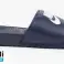 Nike Benassi JDI sandalų asorti dėžutės - juodos spalvos asortimentas ir karinio jūrų laivyno dydžiai nuotrauka 4