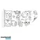 ROULEAU À DESSIN POUR ENFANTS, 3M - DRAWROLL photo 2