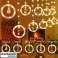 Santy - Santa String Lights- Christmas lights, holiday lights, festive lights image 2