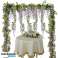 Flowervines - Artificial Hanging String Plant- Fake hanging vines, Faux trailing plants, Synthetic vine decor image 3
