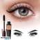 Mascara 4D pour le volume, pour des cils plus longs et plus épais, résultat instantané, en fibres de soie, formule waterproof, couleur noire riche, 10 ml - LashLine photo 2