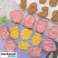 Emporte-pièces de Noël, moule à pâtisserie de Noël, forme de biscuits festifs, avec motif de Noël, 8 moules - Biscuity photo 3