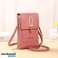Portefeuille et étui de téléphone 2 en 1, portefeuille pour femmes, sac à bandoulière, fentes pour cartes et billets, accessoire à la mode, 18 x 11cm - Mobipurse photo 3